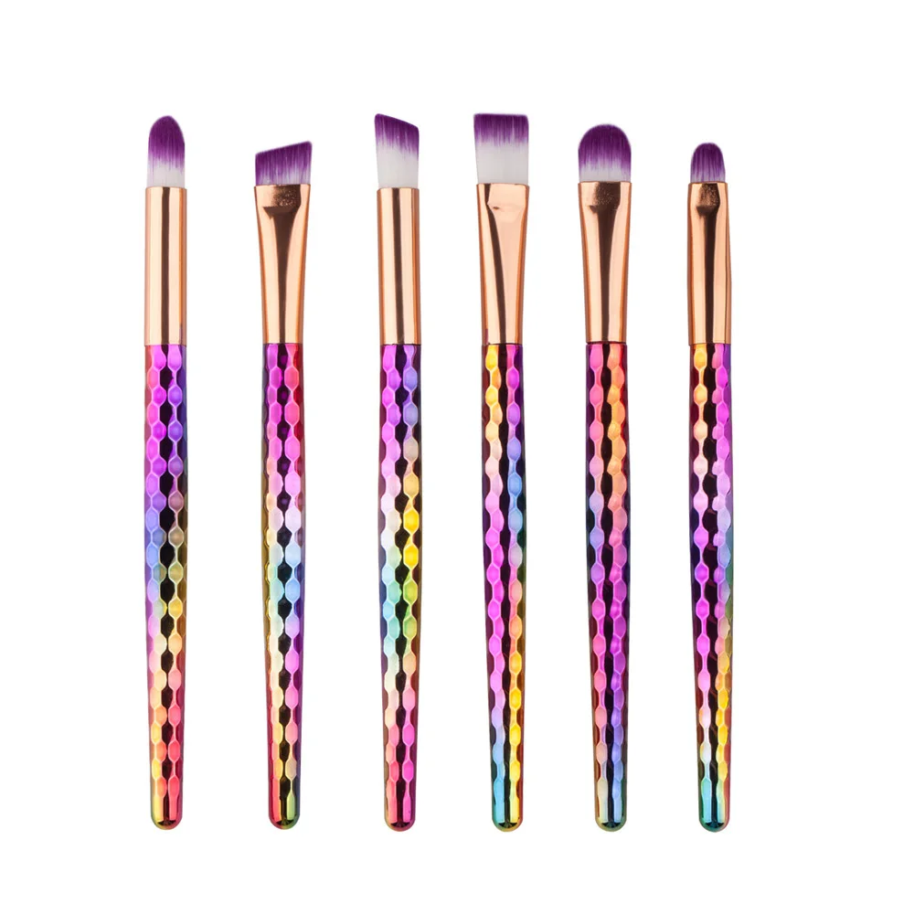 

Hive Makeup Brushes Set Diamond Brush Set 6 PCS Eyeshadow Brushes Set Mother's Day Gift for Her Eyebrow Lip Highlighter Brushes