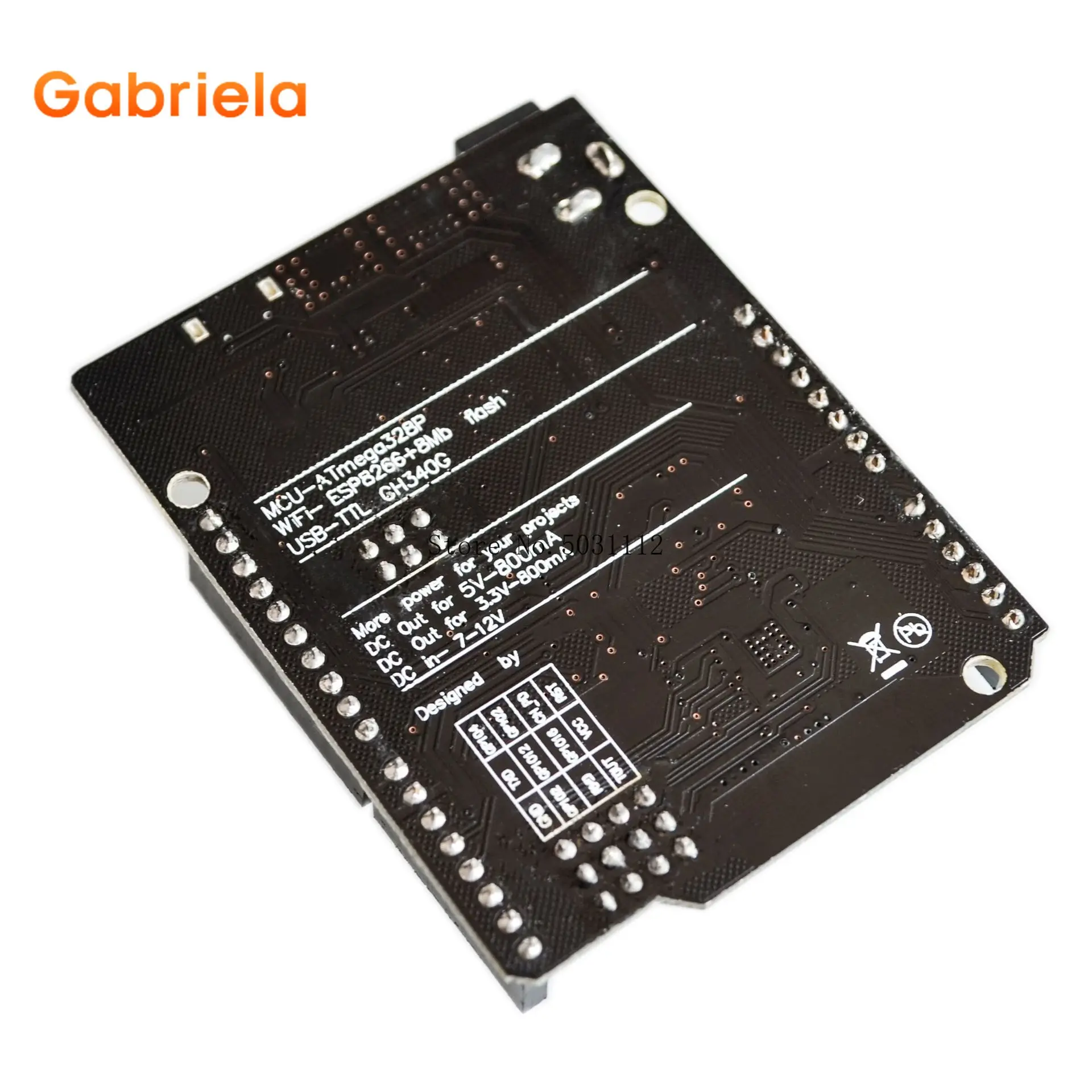 WiFi R3 ATmega328P+ ESP8266(память 32 Мб), USB-TTL UNO