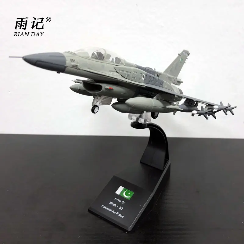AMER 1/72 масштаб военная модель игрушки PAF F-16 Block52 F16 истребитель литой металлический самолет модель игрушки для подарка/коллекции/украшения