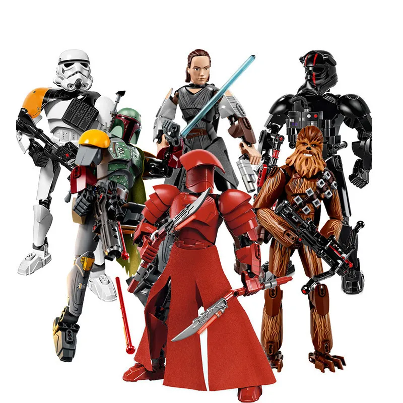 Космические войны TIE FIGHTER PILOT ELITE PRAETORIAN GUARDS SCOUT TROOPER Спидер велосипед фигурка