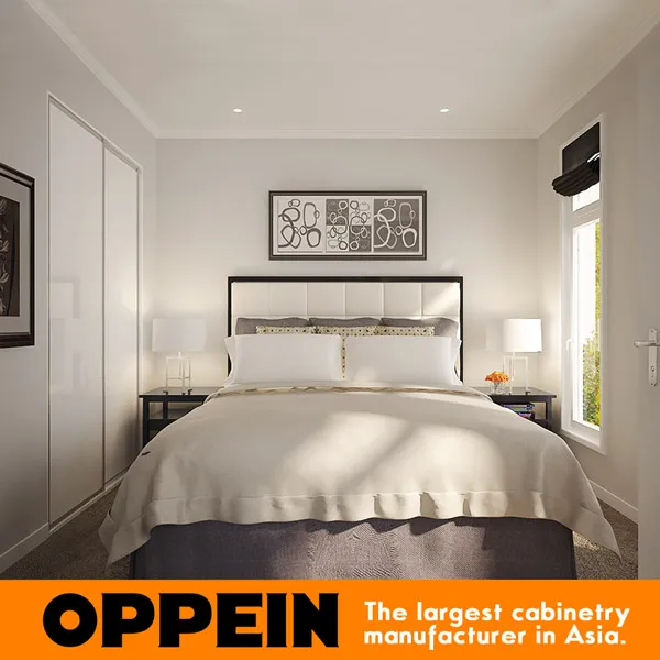 

Bed Room White Leather Big Double Bed Design Furniture