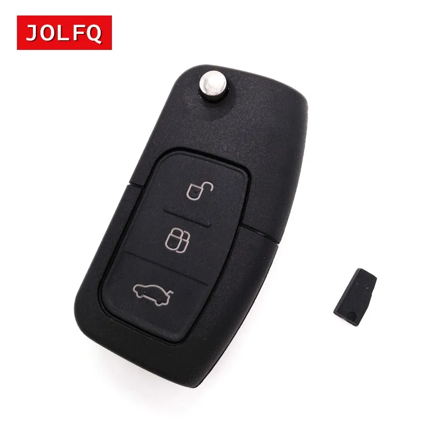 

for FORD C Max S Max Focus Mondeo Fiesta KUGA Galaxy 3 Buttons 433MHz with 4D60/4D63 Chip Keyless Entry Fob Car Alarm Remote Key