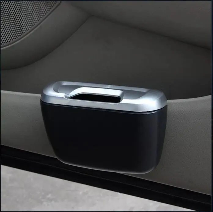 1Pc Car trash can Side door storage box For BMW E46 E90 Toyota Rav4 Audi A4 A6 Ford Fiesta Honda Civic Hyundai Solaris