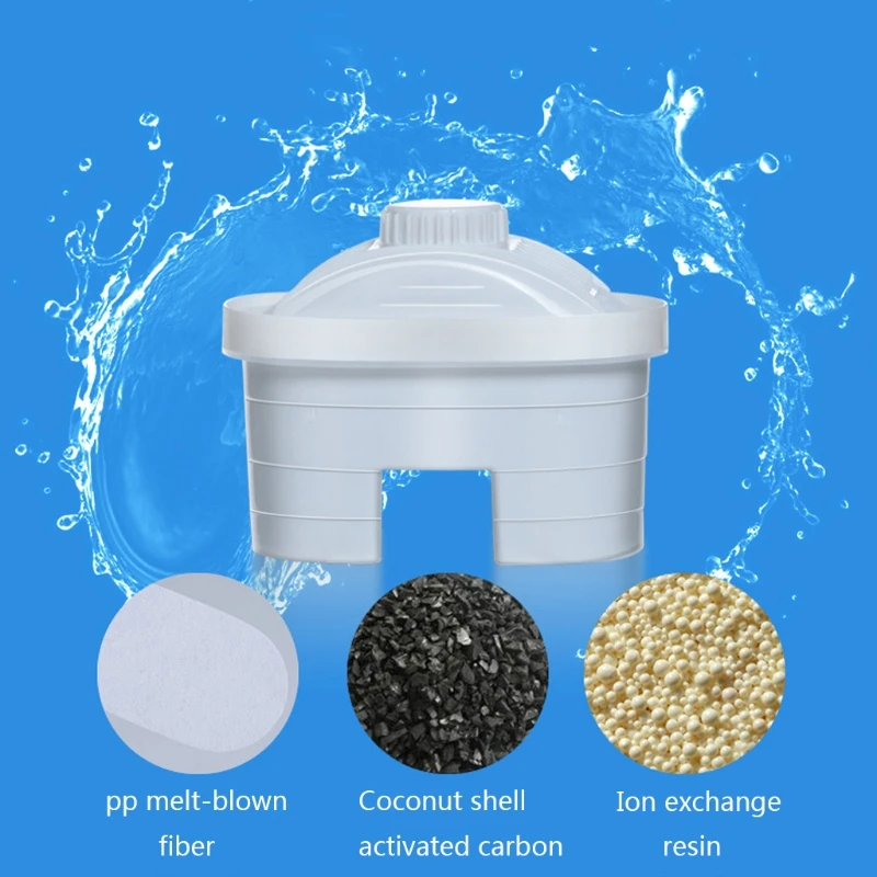 Фильтр для воды бытовой кувшин с активированным углем домашний очиститель здоровых напитков машина