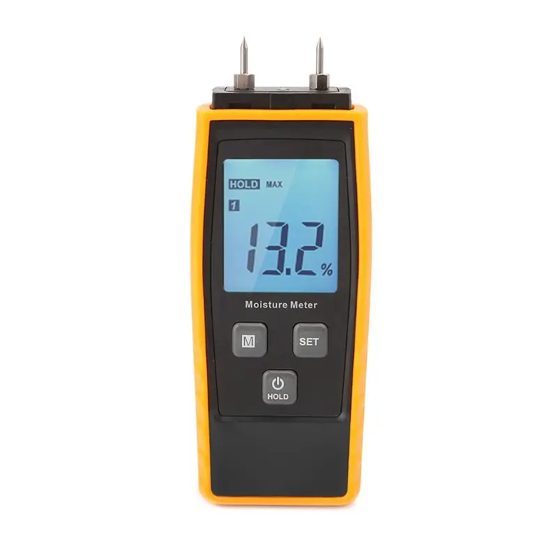 

RZ Moisture Meters Wood Moisture Meter Digital Wood Moisture Meter Concrete 0-80% Woodworking Backlight Moisture Meter