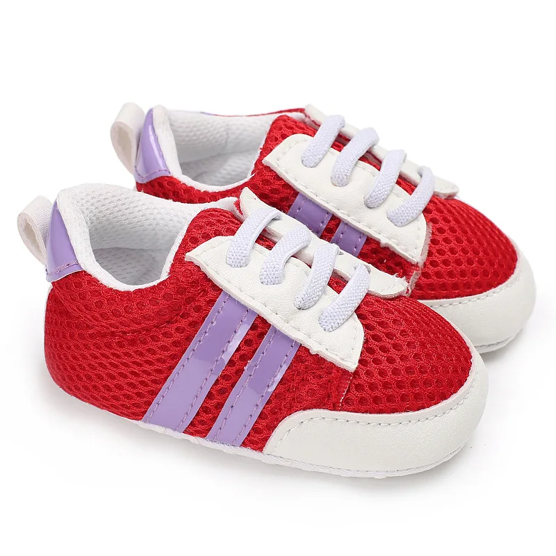 

New Baby Shoes Boys Girls Casual Soft Sole Antislip Toddler Shoes Mesh Breathable Sneakers For 0-18Months Baby 3E18