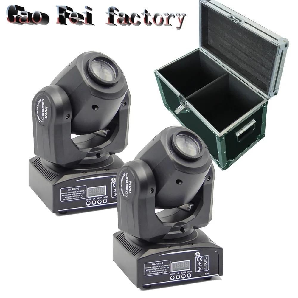 

flight case 2PCS/LOT 30W LED Spot Moving Head Light/ dmx controller dj Spot Light dmx controller disco light moving head