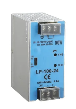 

LP-100-12 100W 12V 8.3A Din Rail Switching Power Supply