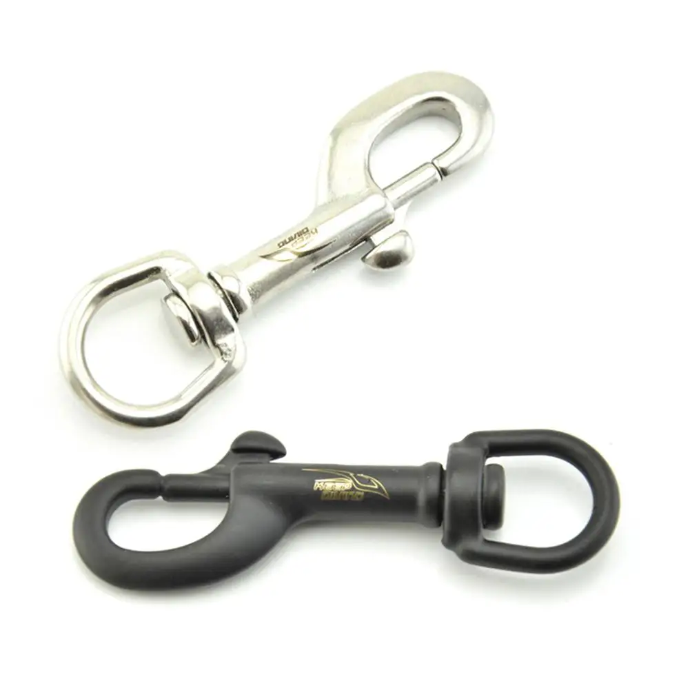 

1Pcs 316 Stainless Steel 70mm Scuba Diving Clips, Swivel Eye Snap Hook Dive Single Ended Swivel Eye Bolt Hook Buckle Dog Clip