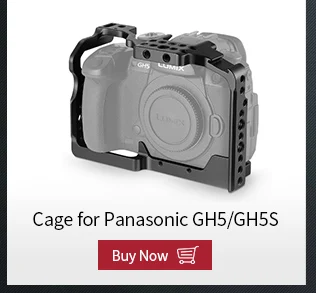 SmallRig для Panasonic Lumix GH5/GH5S клетка с верхней ручкой рукоятки комплект-2050