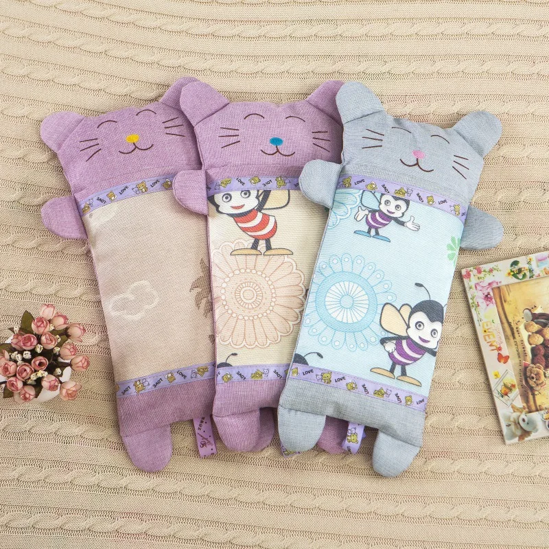 

Cartoon baby ice silk pillow children pillow newborn toy tea pillow