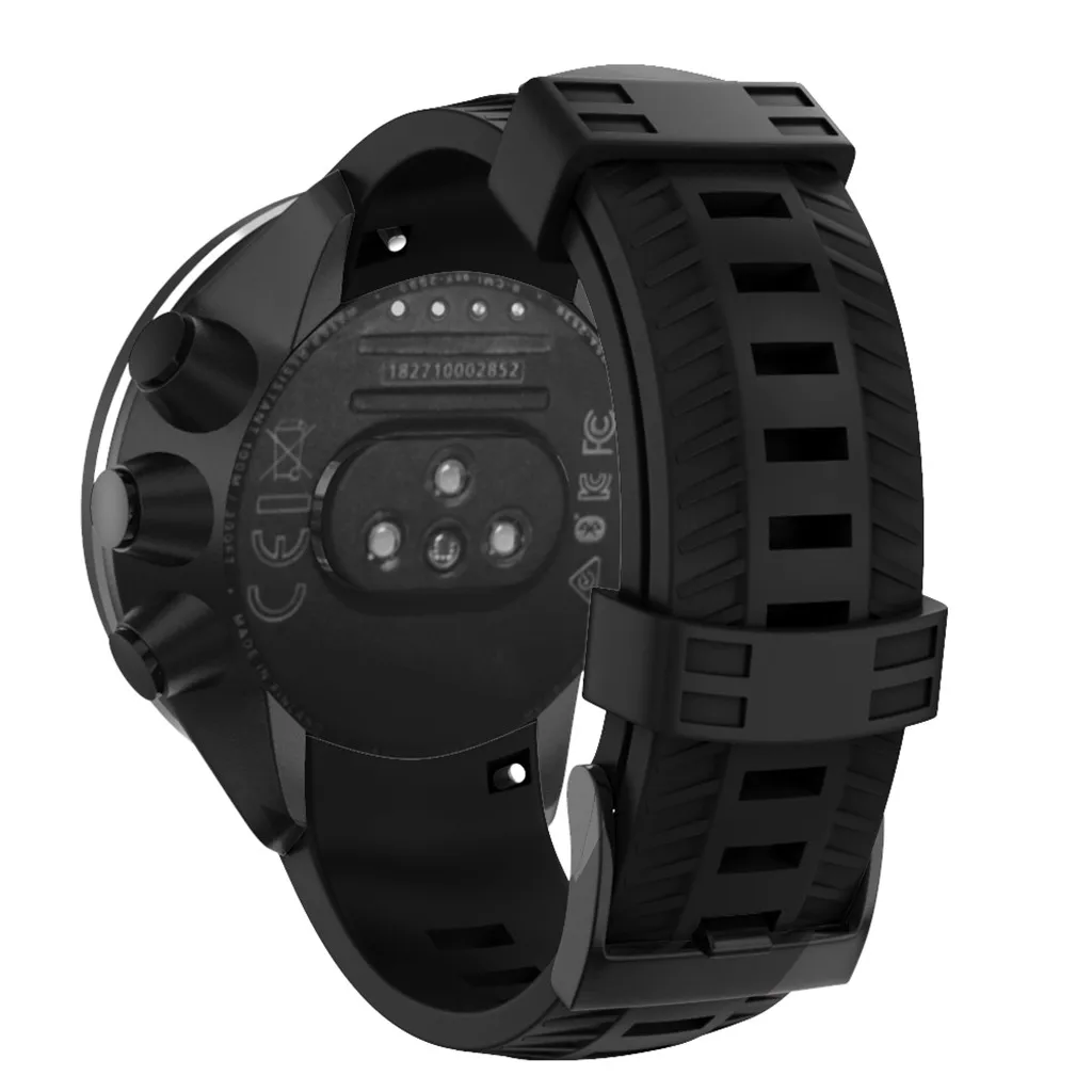 Сменный мягкий силиконовый ремешок для Suunto 9/9 Brao/Spartan Sport HR Baro, умный Браслет, аксессуары для Sunnto