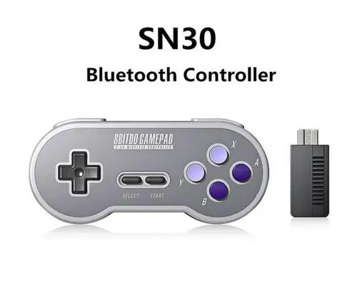 8Bitdo геймпад для nintendo Switch Android контроллер джойстик беспроводной Bluetooth игровой контроллер SF30 Pro GamPad - Цвет: SN30 Receiver