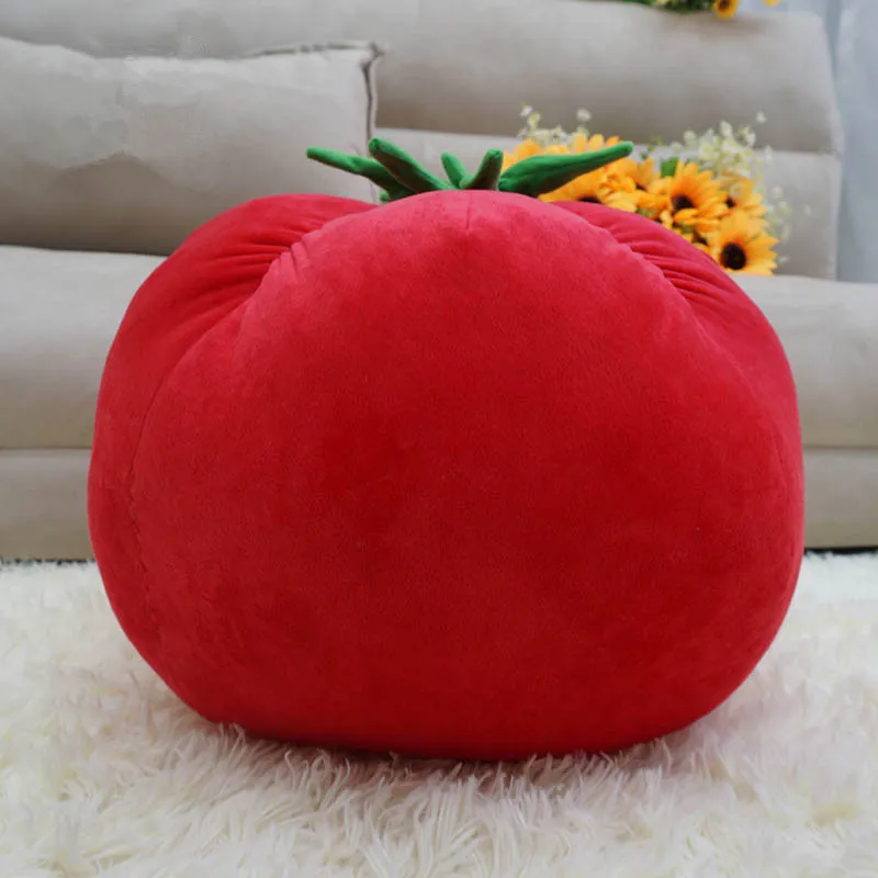 Милые помидоры куклы овощи Мягкие плюшевые игрушки подарки на день рождения томатный подушки 35 см 14 inch DY50650
