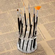 Beauty Girl Fashion Makeup Nail Art Acrylic Polish Pen Holder Brush Organizer Stand Display Nov.4