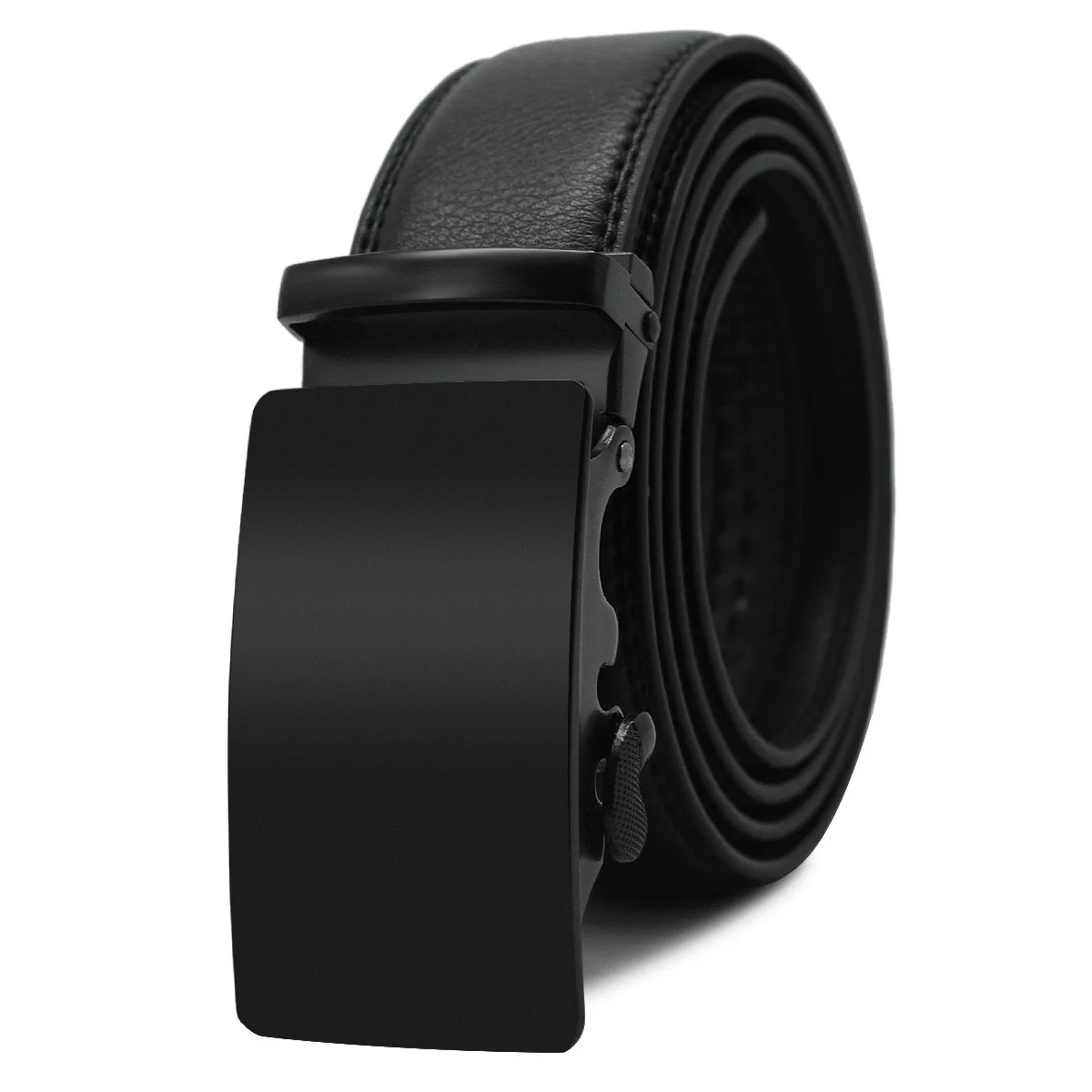 

New Hasemeka Fashion Designers Men Automatic Buckle Leather Luxury Belts Business Male Alloy Buckle Belts For Men Ceinture Homme