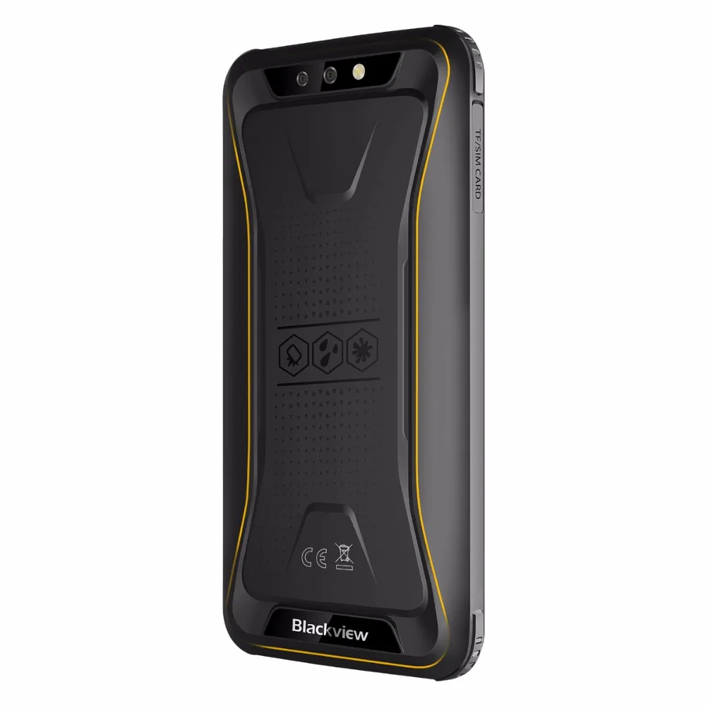 Blackview BV5500 Pro 4G IP68 Водонепроницаемый смартфон + 3 GB 16 GB 5,5 "18:9 Экран 4400 mAh MT6739V Android 9,0 Dual SIM мобильный телефон