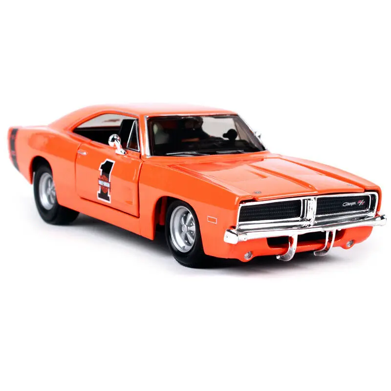 

Maisto 1:25 1969 Dodge Charger R/T Harley Diecast Model Racing Car NEW IN BOX