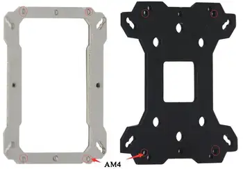 

ThermalRight for AMD Ryzen AM4 mount mounting upgrade Installation package CPU holder