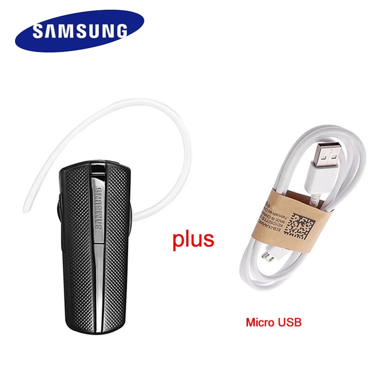 SAMSUNG Оригинал HM1200 беспроводные Bluetooth наушники с микрофоном черные стерео бизнес