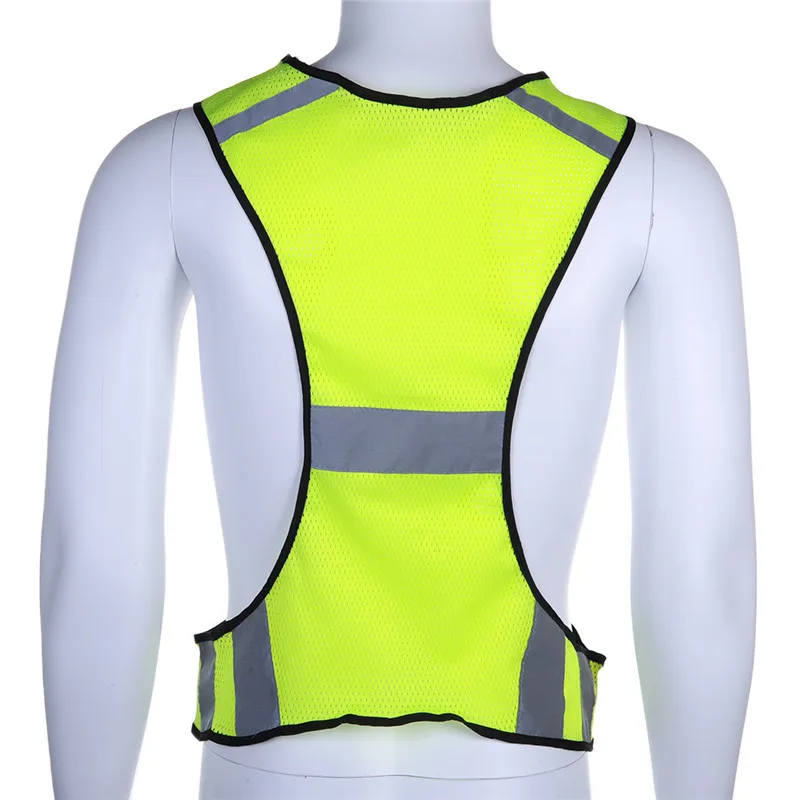 RIDECYLE Bike Vest Reflective Cycling Bike Bicycle Vest Sleeveless Night Running Security Riding Outdoor Protection