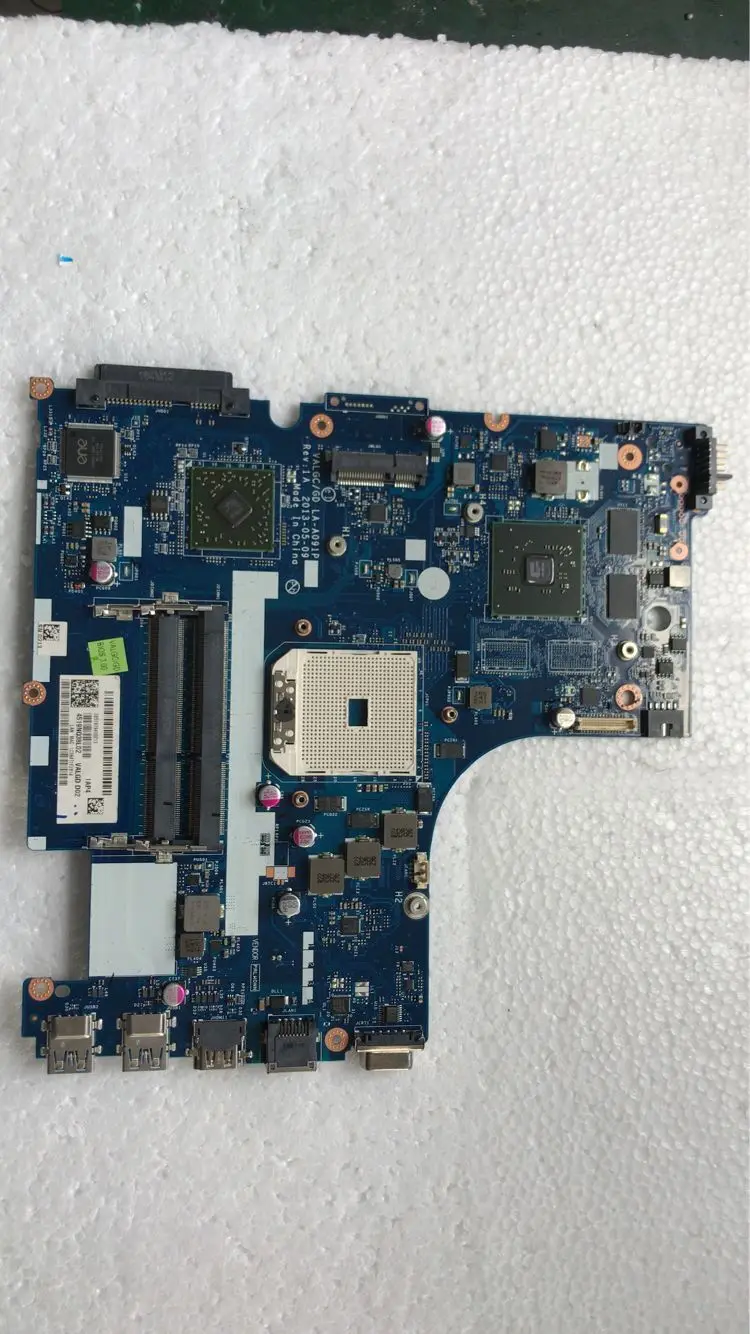 VALGC/GD LA A091P для Lenovo G505S Z505 материнская плата ноутбука GPU HD8570M + 8650M R5 M230 2G 100%