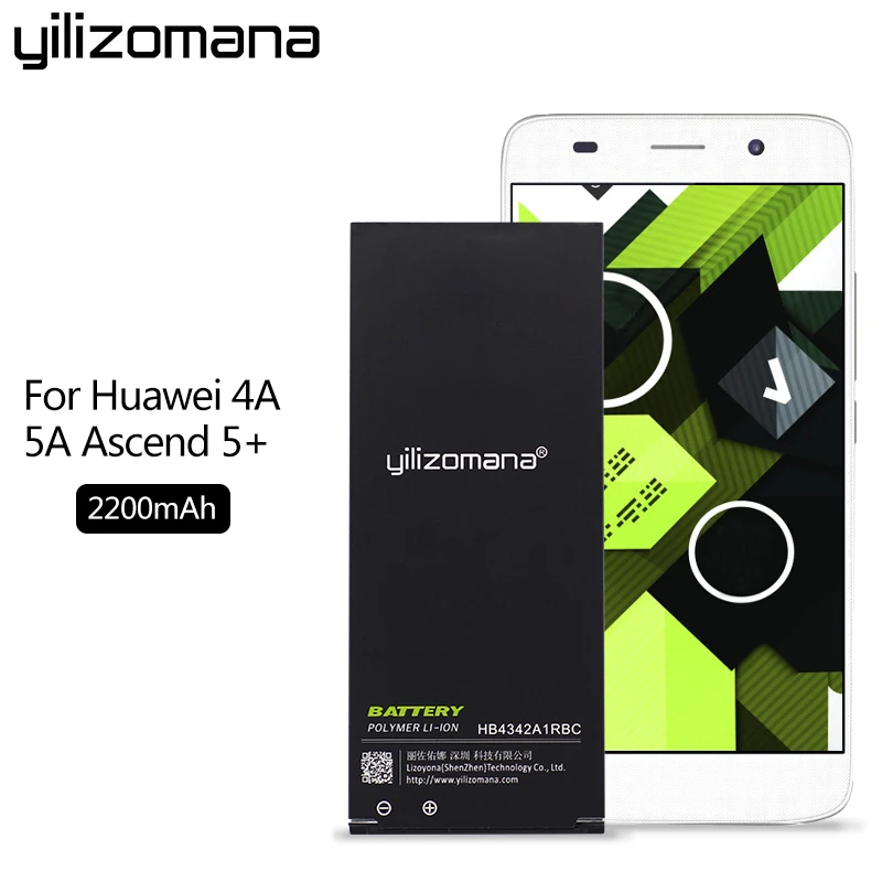 

YILIZOMANA Phone Battery HB4342A1RBC for Huawei Y5II Y5 II Ascend 5+ Y6 Honor 4A SCL-TL00 Honor 5A LYO-L21 High Quality 2200mAh