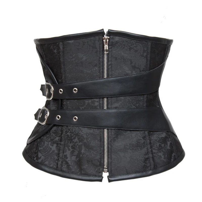 Sexy Corset Chest Binder Waist Cincher Corsets Gothic Bustier Corpete