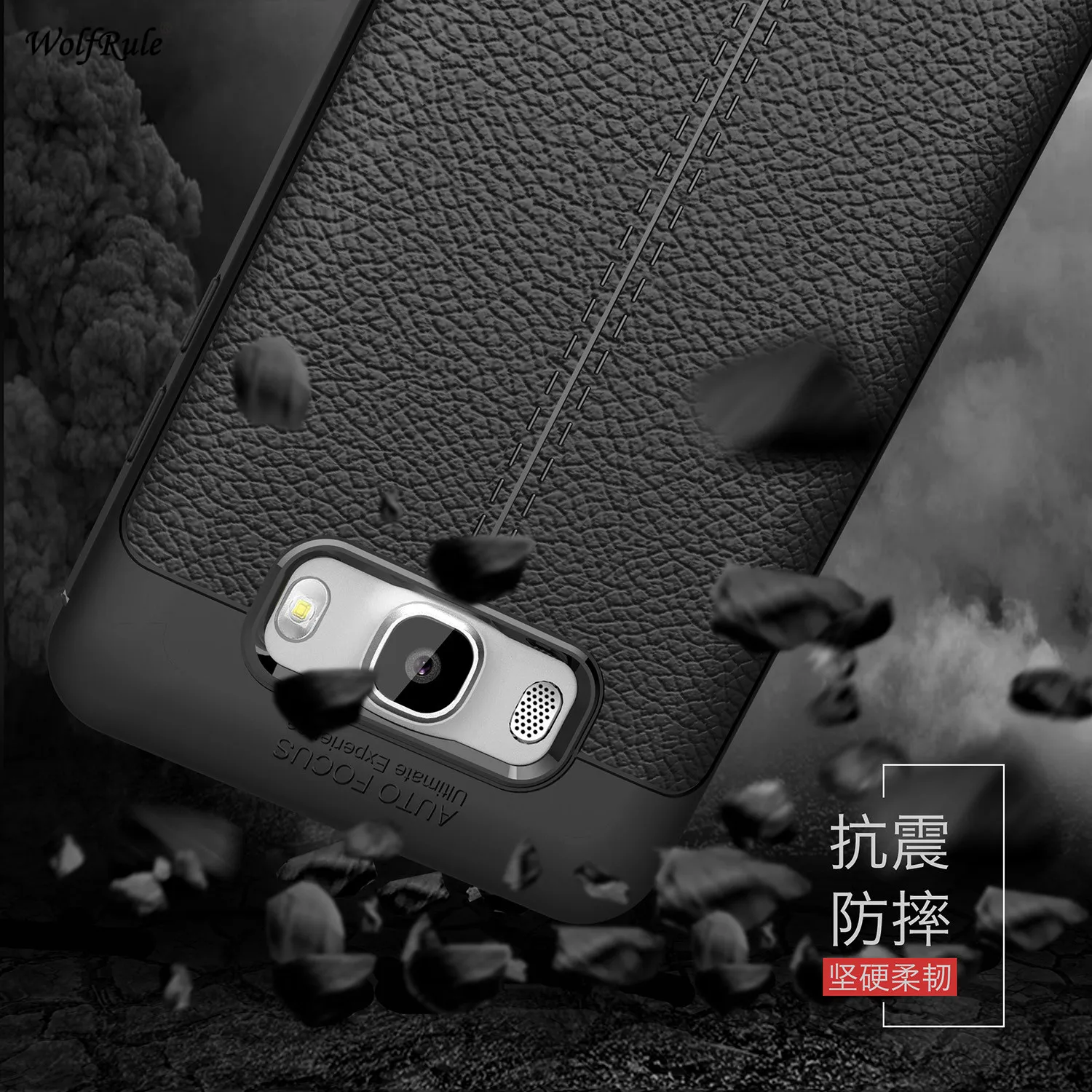 

WolfRule sFor Case Samsung Galaxy J7 2016 Cover J710 Shockproof Luxury Leather Soft TPU Phone Case For Samsung Galaxy J7 2016