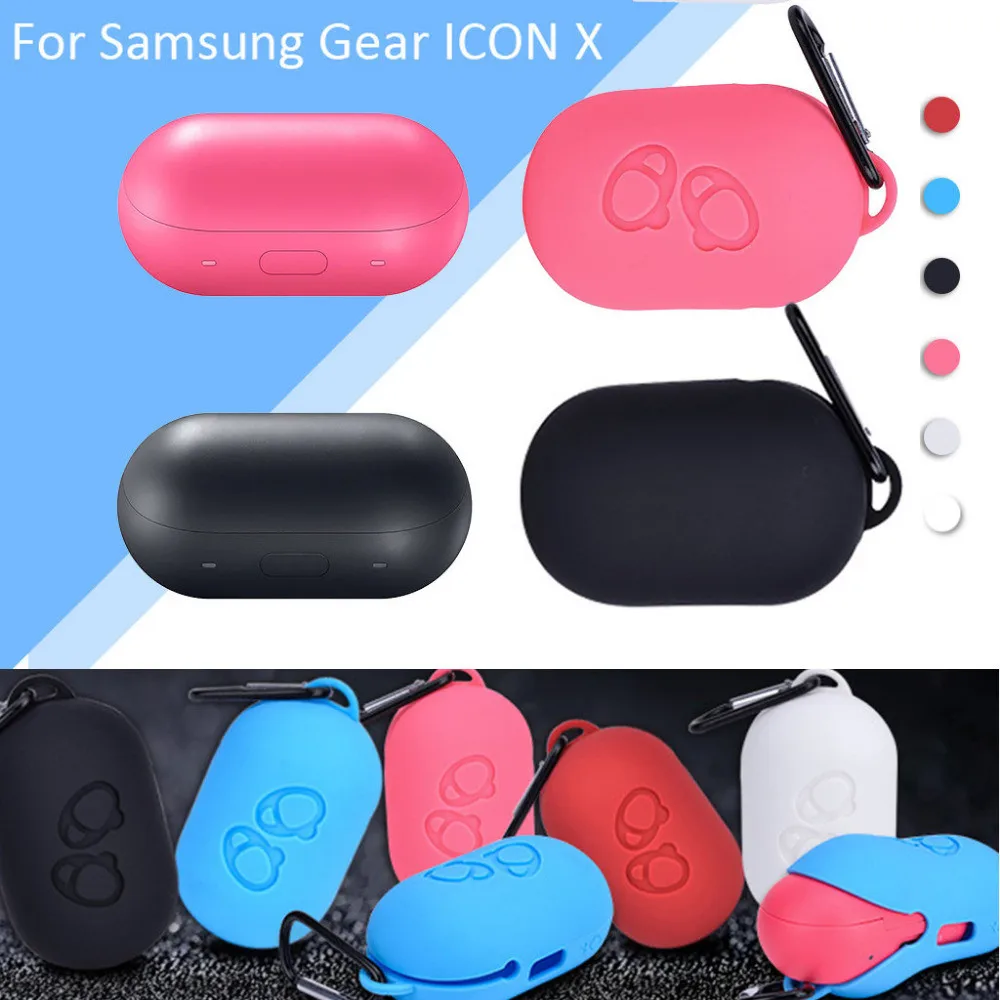 Мягкий силиконовый чехол для Samsung Gear IconX 2018 водонепроницаемые Bluetooth беспроводные