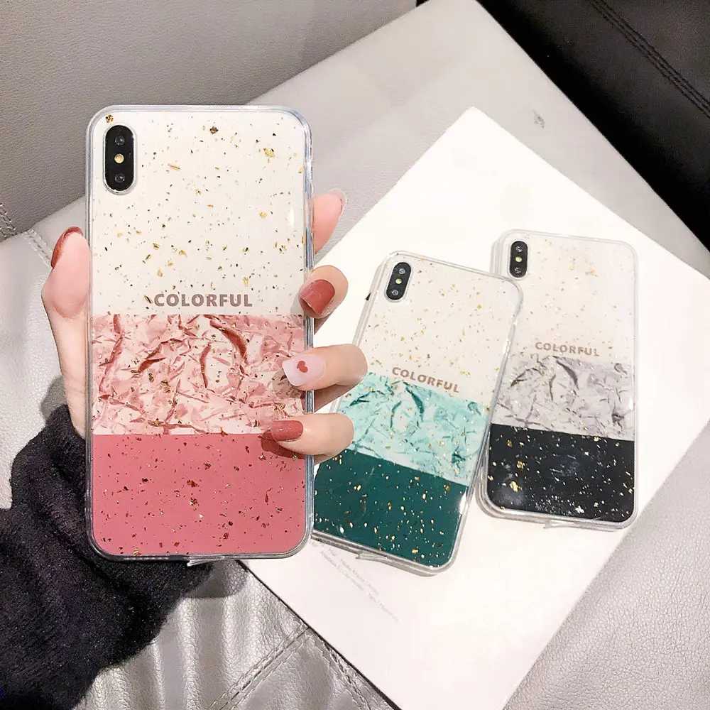 Case For iphone 7 Plus XS Max Luxury Fashion Marble Cover 6 6S X XR 7Plus 8Plus |