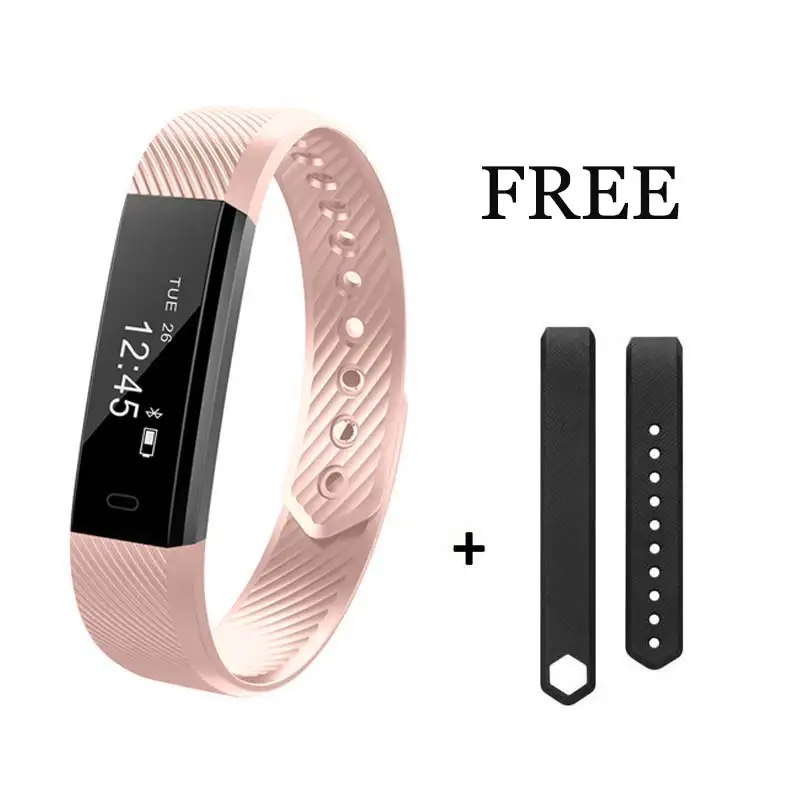 Fitness Tracker Watch Smart Band with Step Tracker Pedometer Bluetooth Bracelet Activity Tracker Sleep for iPhone