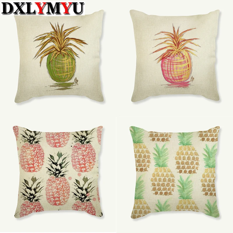 Декоративные наволочки для диванных подушек 45x45 см|throw pillow covers|cushion caselinen cushion |