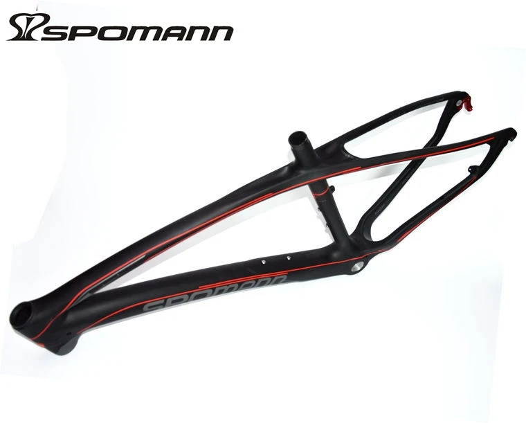 Perfect Newest SPOMANN 27.5*15.5/17.5/19.5" inch Mountain bicycle matte UD full carbon fibre bike carbon frame 27.5er MTB parts headsets 4