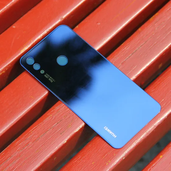 huawei, стеклянная задняя крышка, чехол на дверь для huawei NOVA 3i, задняя крышка на дверь, защитный чехол для телефона, чехол s - Цвет: Blue