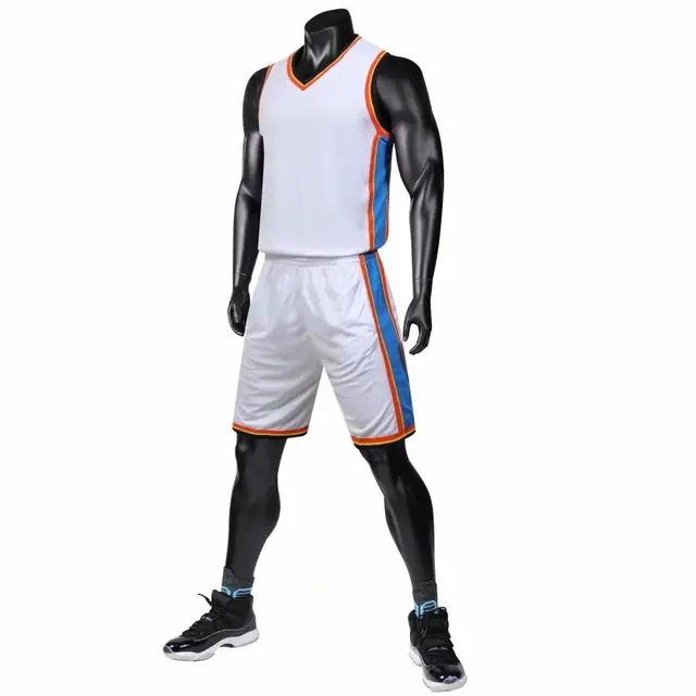 Buy Men Cheap Pro Basketball Jerseys Youth Blue white