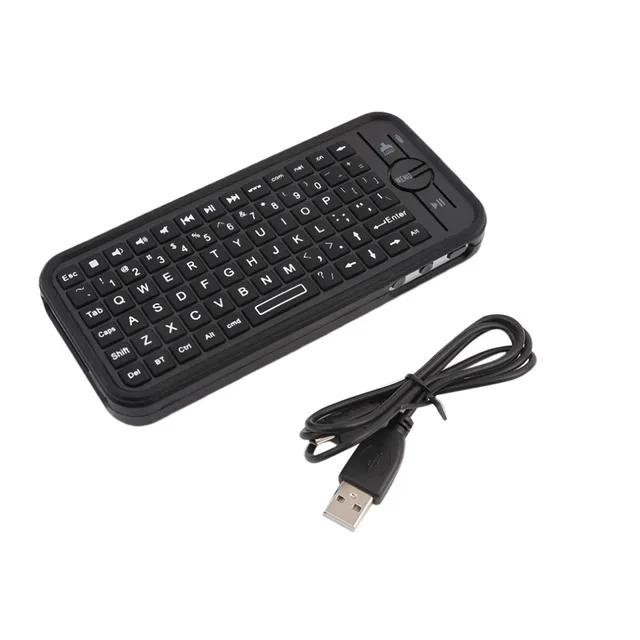 Best Offers iPazzPort KP-810-16B Mini Size Wireless Bluetooth 3.0 Keyboard Small Portable Handheld Keyboard For Android For IOS