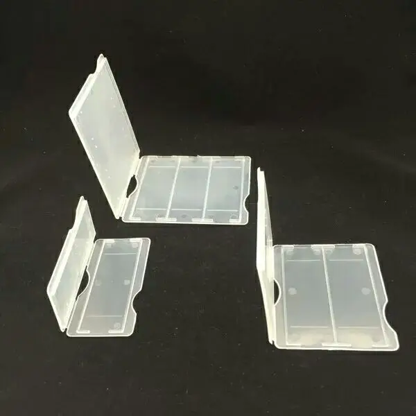 3 шт слайды держатель Чехол пластмассовые слайды для микроскопа коробка патологические слайды держатель для хранения коробка