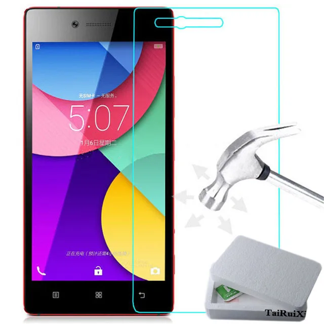 

Anti-Explosion Glass Screen Protector Premium Tempered Glass Film Lenovo A6000 K3 Note K5 K6 X3 P780 P70 S60 A319 A328 A369 S90
