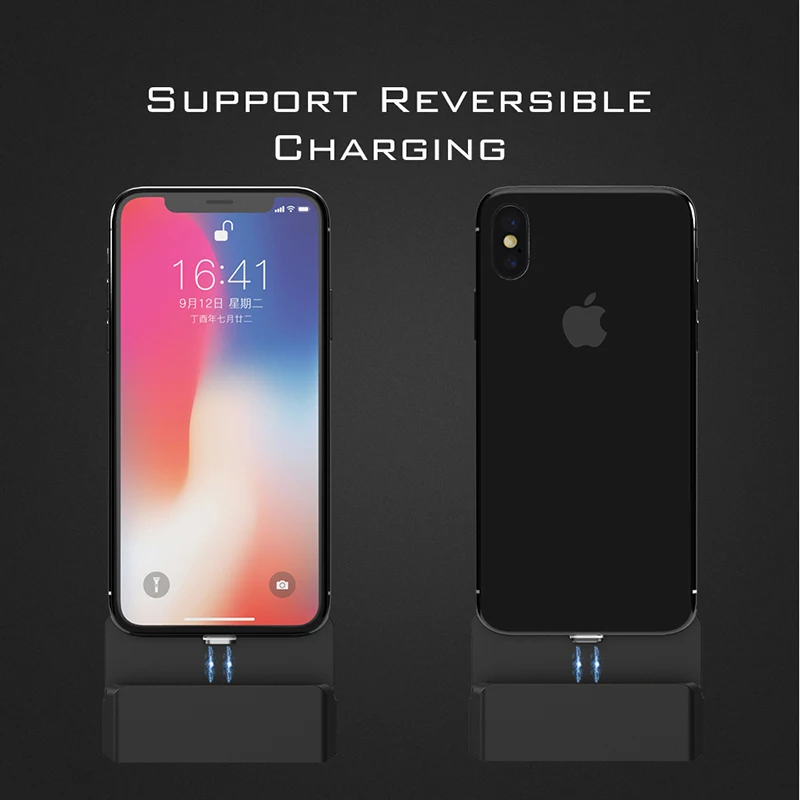 Магнитное Беспроводное зарядное устройство QC 3 0 док станция SIKAI в 1 USB type C Micro для