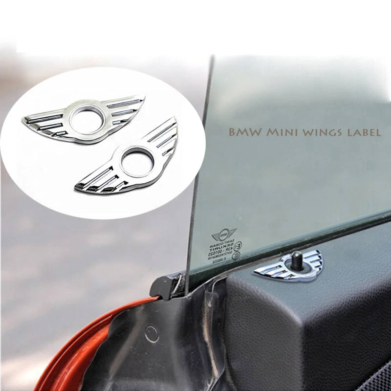 1 шт. дверной штырьковый замок эмблема на крыло значки наклейки для BMW Mini Cooper R56 R50