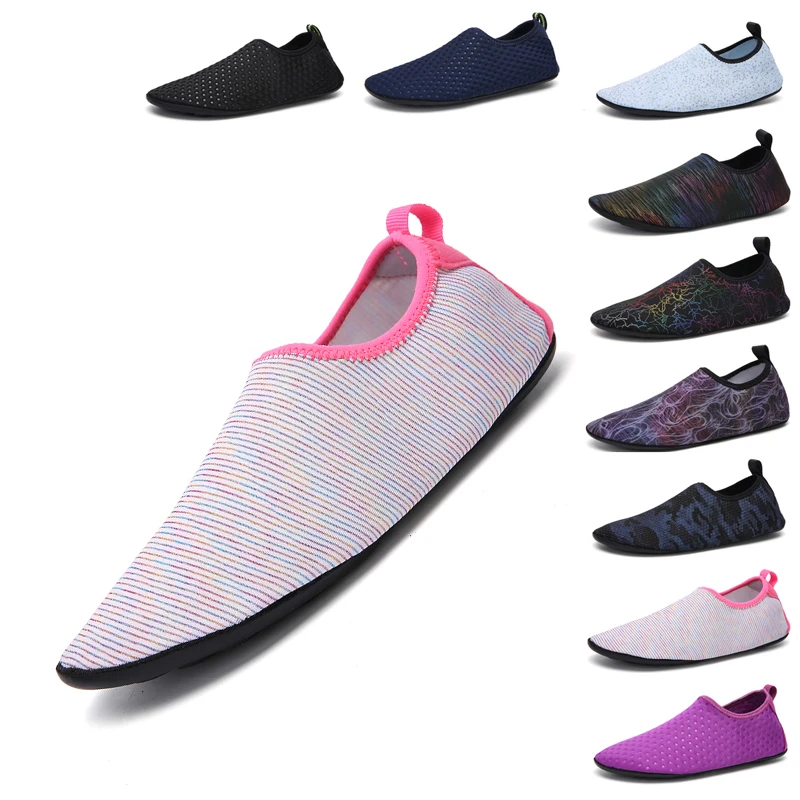 

Woman Sneakers Water Sports Aqua Seaside Beach Surfing Slippers reef Upstream shoes for swimming in the sea Women Shoe aquashoes