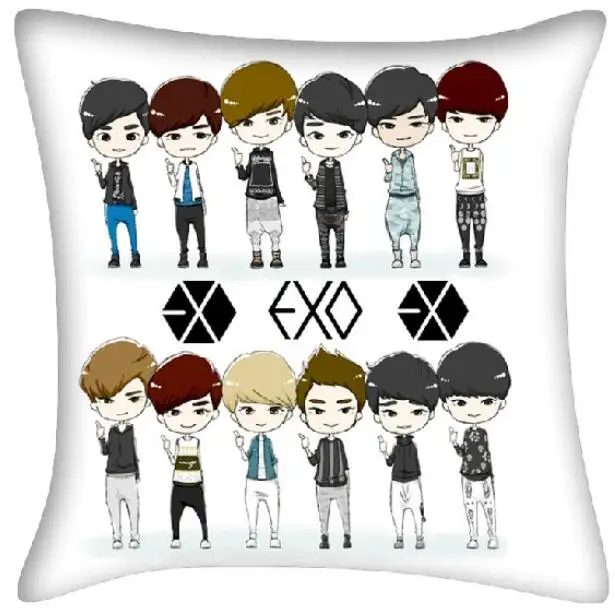 Toko Online Hot Hadiah Exo Lempar Bantal Kasus Lucu Kartun