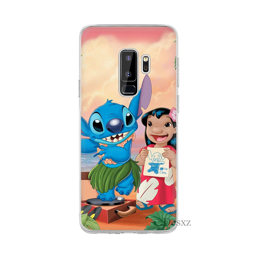 Gerleek Чехол для мобильного телефона LILO AND STITCH Samsung Galaxy J1 J2 J3 J5 J6 J7 Prime жесткий чехол