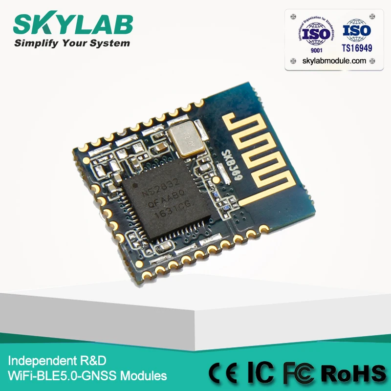 Горячий нордический Uart серийный bluetooth сетчатый модуль, протокол Nfc Ant Arm Cortex-M4F Nrf52832 Bluetooth Ble с низким энергопотреблением 5,0