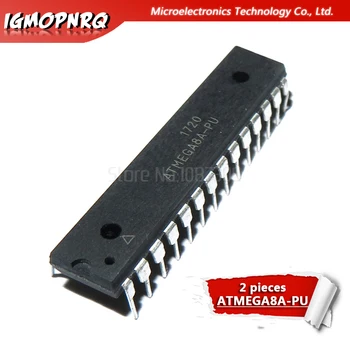 

2pcs ATMEGA8A-PU ATMEGA8A ATMEGA8-PU DIP20 Programmable Flash new original