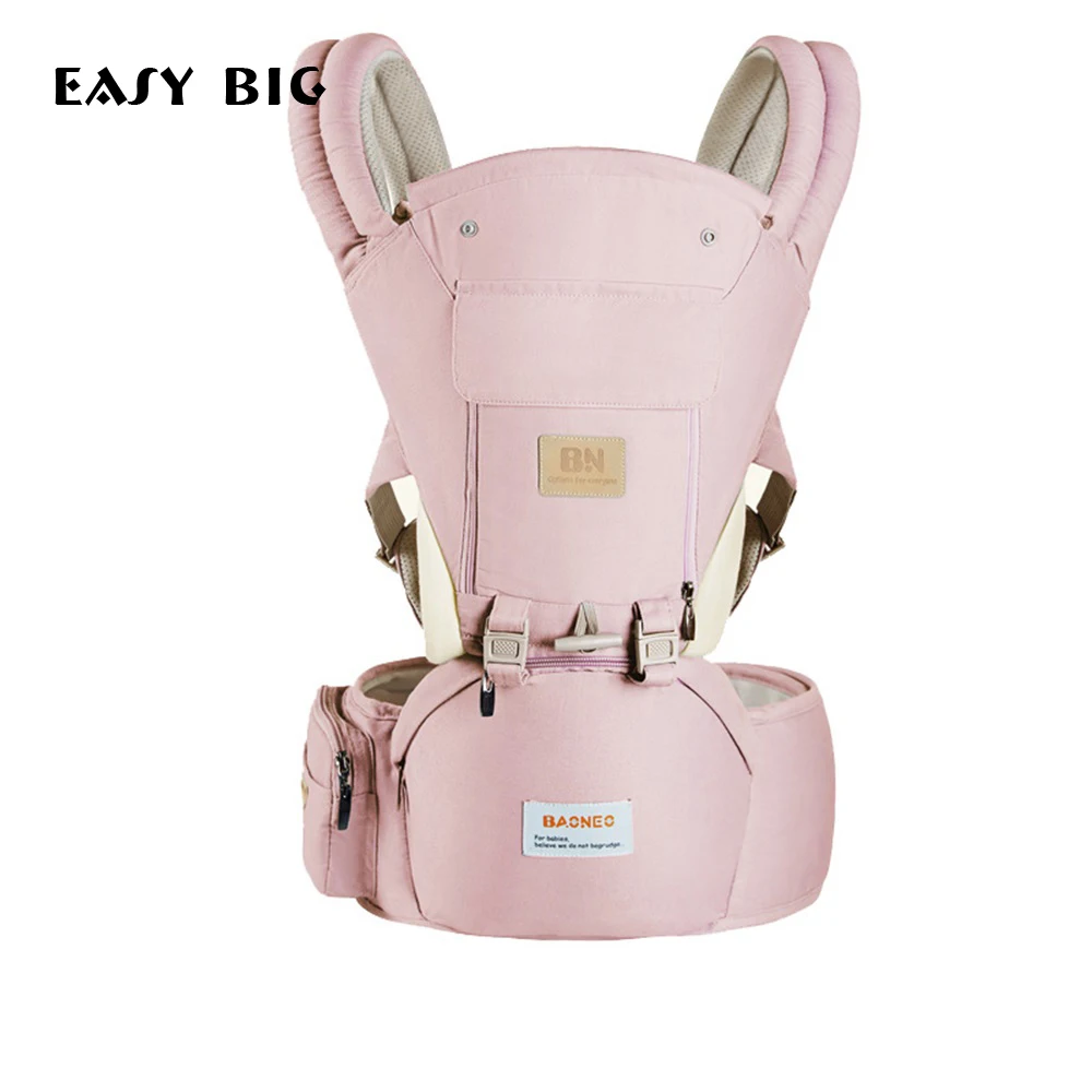 

EASY BIG 0-36 Months 100% Cotton Hipseat for Newborn Baby Carriers Multifunctionals Loading Bear 20Kg Ergonomic Kid Sling AG0006
