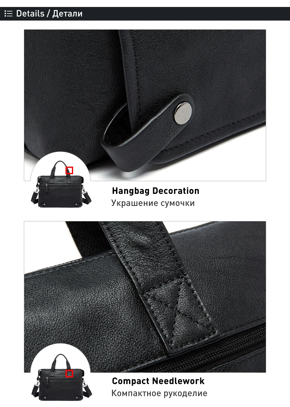 bolsa para portátil couro advogado mensageiro sacos 910