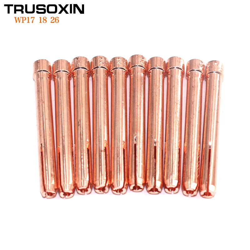 15Pcs Welding Tools Accessory TIG Inverter DC Welding Machine Welder Equipment 1.6mm/2.0mm/2.4mm/3.0mm/3.2mm TIG Tungsten Collet