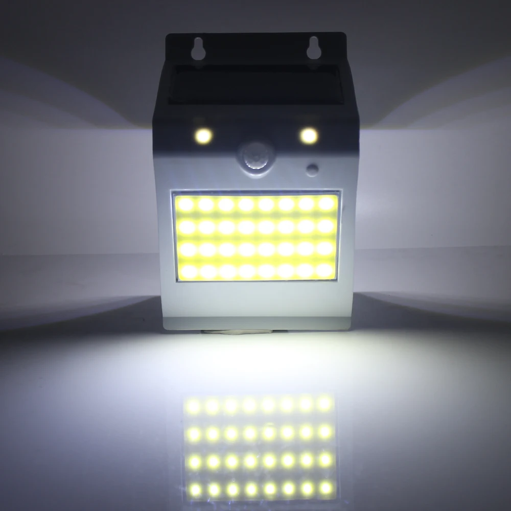 Ponte em Arco de Energia Sensor de Movimento Jardim ao ar Lâmpada de Parede Chiclits Solar Lâmpada Luz Pir Livre Caminho Sentido Hot 38led Ip65 14 Cheap Lâmpadas solares